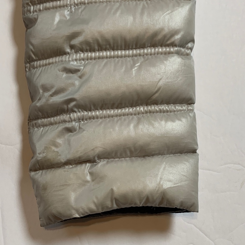 Calvin Klein Women's light warm, gray Puffer down jacket XS - Picture 5 of 9